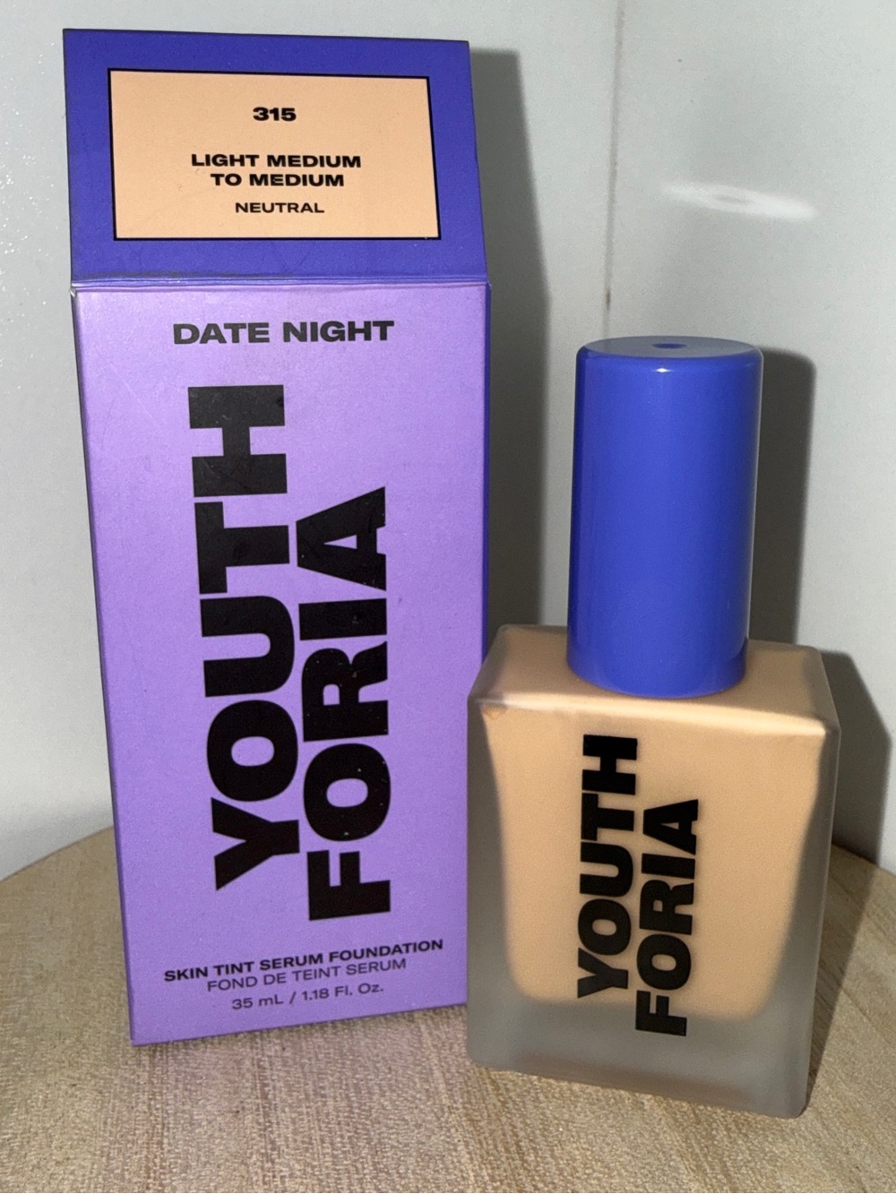 Youth Foria Tint Serum Foundation - 315 Light Medium to Medium (Neutral)